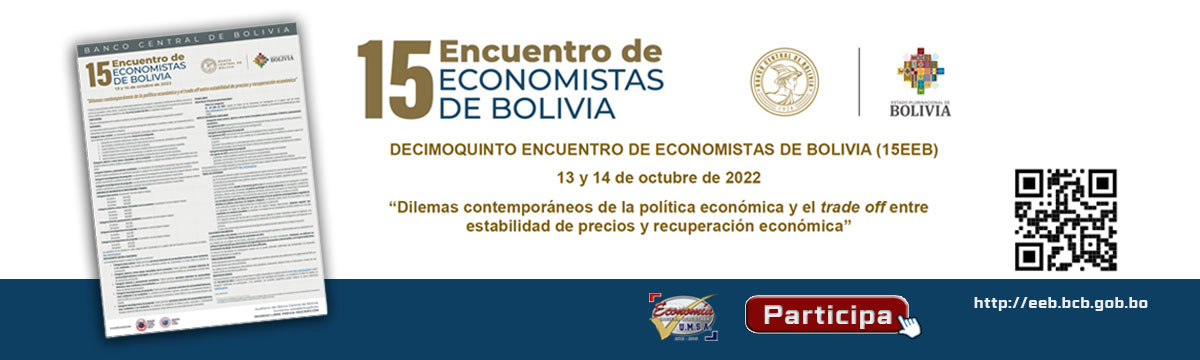 15vo Ecuentro de ECONOMISTAS DE BOLVIA