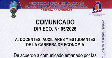COMUNICADO DIR.ECO.N°05/2026