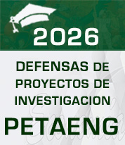 ✅ DEFENSAS DE PROYECTOS DE INVESTIGACION (P.E.T.A.E.N.G.) 📅 Jueves 30 de julio de 2026