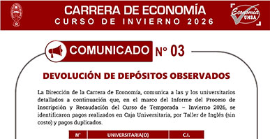 DEVOLUCIÓN DE DEPÓSITOS OBSERVADOS