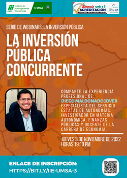 LA INVERSIÓN PÚBLICA CONCURRENTE 📊