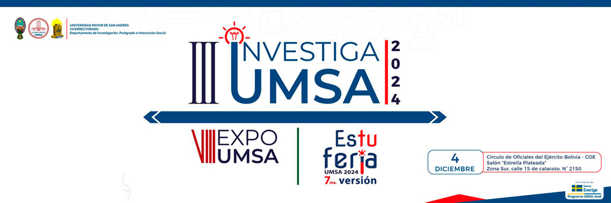 III INVESTIGA UMSA 2024