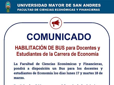 COMUNICADO DECANATO - VICEDECANATO