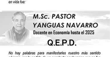 M.Sc. PASTOR YANGUAS NAVARRO