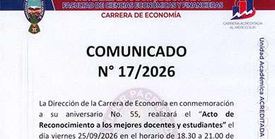 COMUNADO N°17/2026 - SUSPENCIÓN DE ACTIVIDADES ACADÉMICAS VIERNES 25/09/2026 a partir de 18:30
