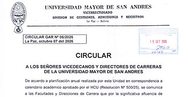 CIRCULAR GAR N°06/2026