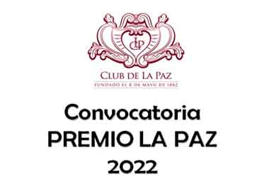 CONVOCATORIA PREMIO LA PAZ 2022