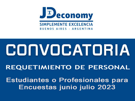 CONVOCATORIA - REQUERIMIENTO DE PERSONAL 2023